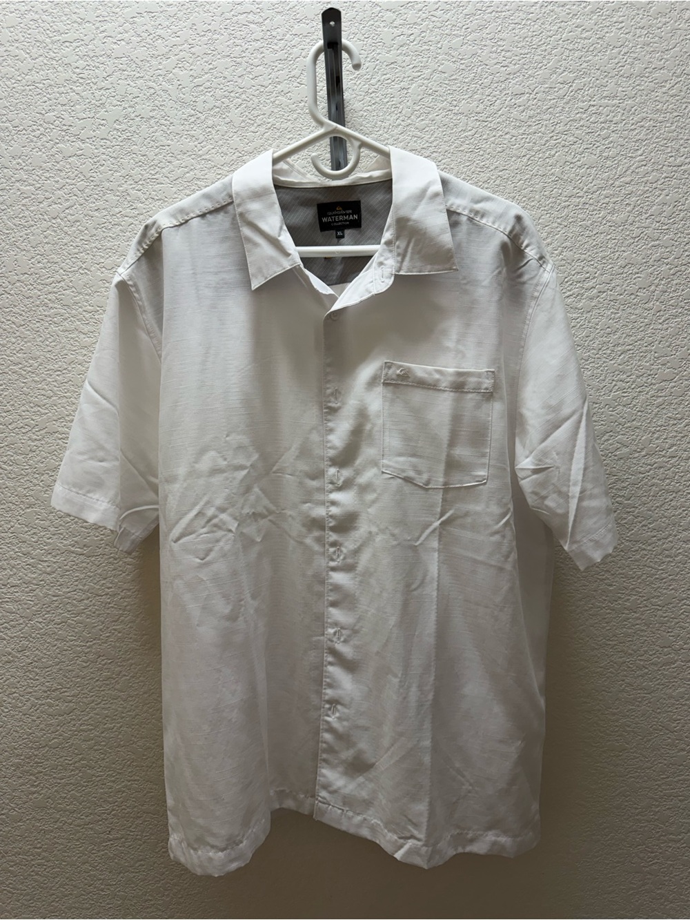 Quicksilver White Short-Sleeve Shirt